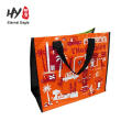pp fabric woven tote shopping bags for lady